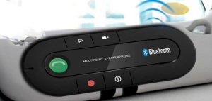 Vivavoce Auto Bluetooth con Amplificatore Cellulare Speaker Smartphone