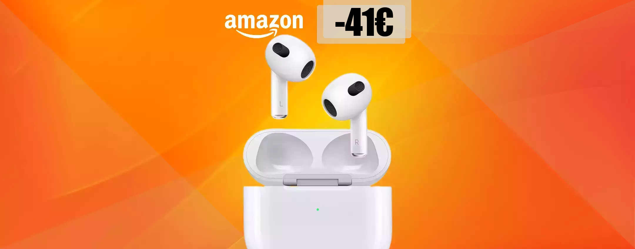 AirPods, SCONTO improvviso per i super auricolari di Apple (-41 euro)