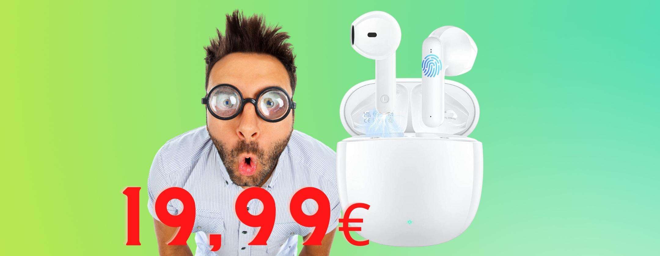 Auricolari Bluetooth SCONTATI del 40% più COUPON di 10€