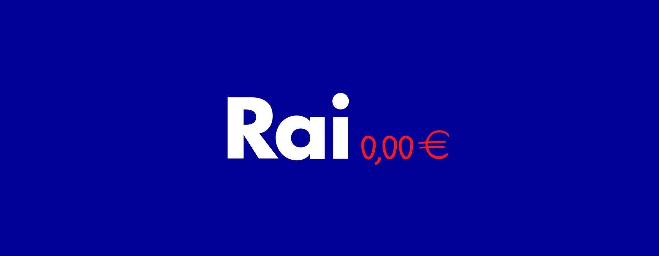 Canone Rai a 0€: follia o reale possibilità?