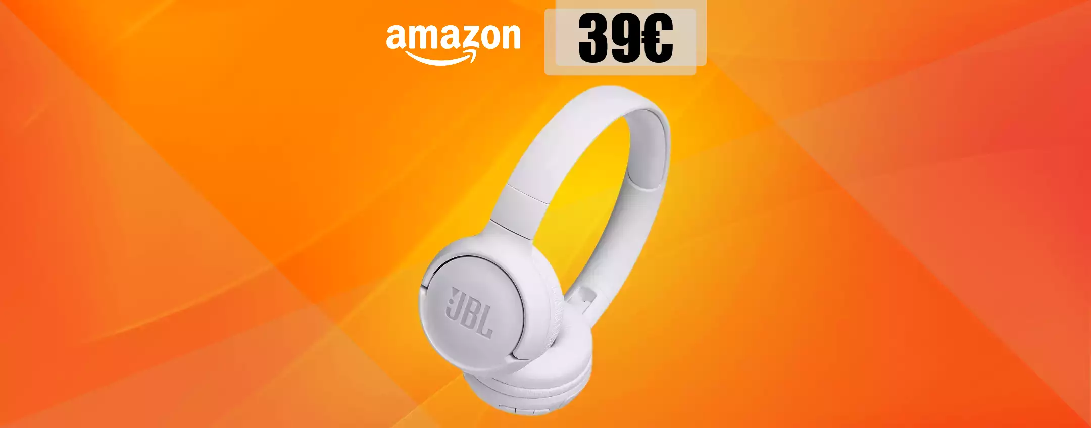 Cuffie JBL, ore di musica con qualità INCREDIBILE: già tue a 39 euro