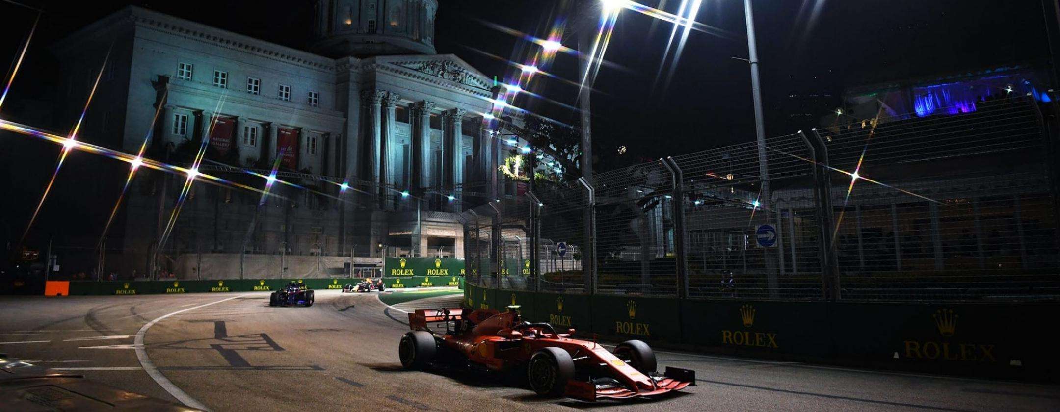 Formula 1 Gran Premio di Singapore: orari e streaming live gratis