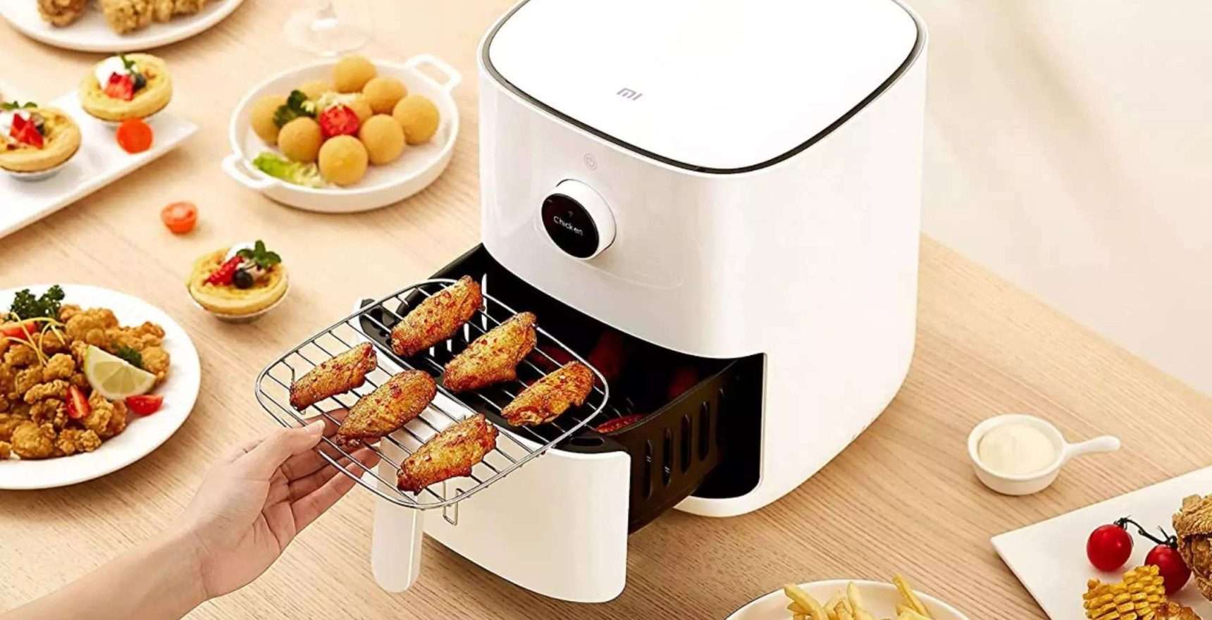 Аэрогриль smart air fryer pro 4l eu. Mi Smart Air Fryer 3.5. Аэрогриль Ксиаоми. Аэрофритюрница Xiaomi. Мультипечь фритюрница.