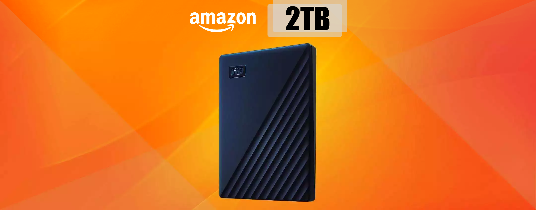 Hard Disk esterno 2TB: difficile avere tanto spazio con appena 94€