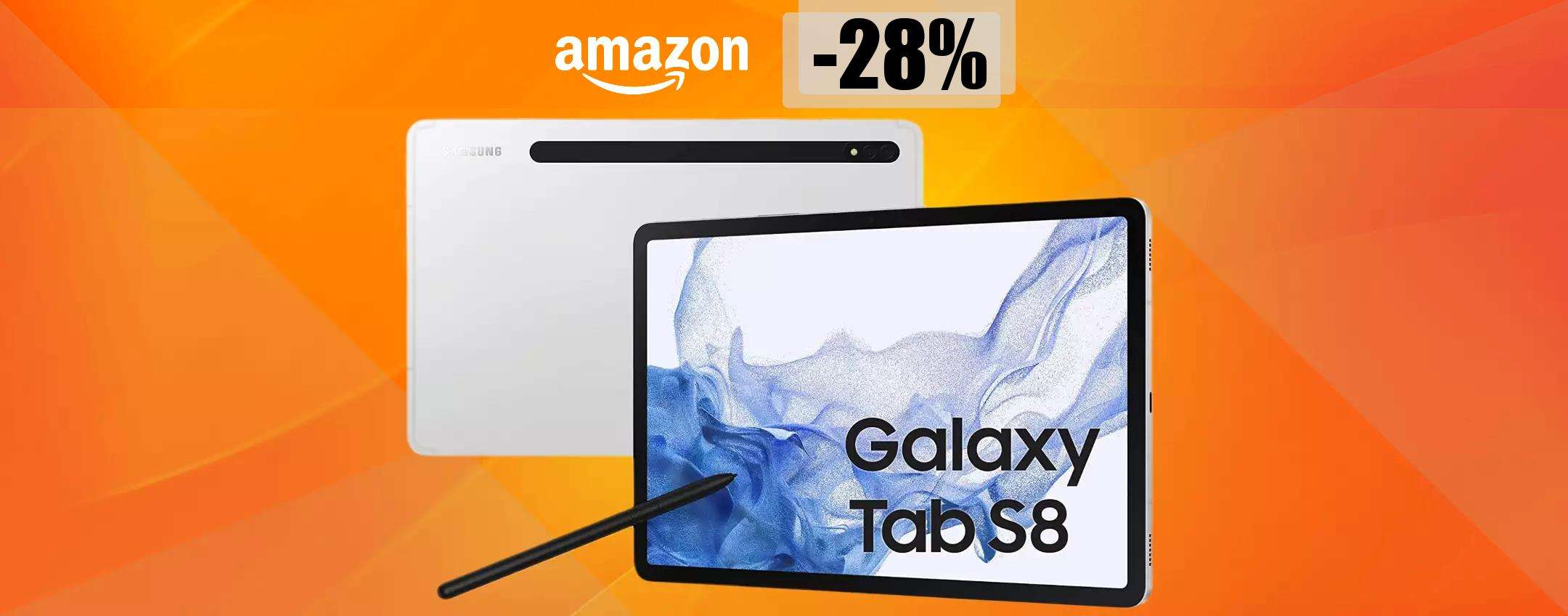 Samsung Galaxy Tab S8 5G: uno SCONTO così non si è mai visto (-264€)