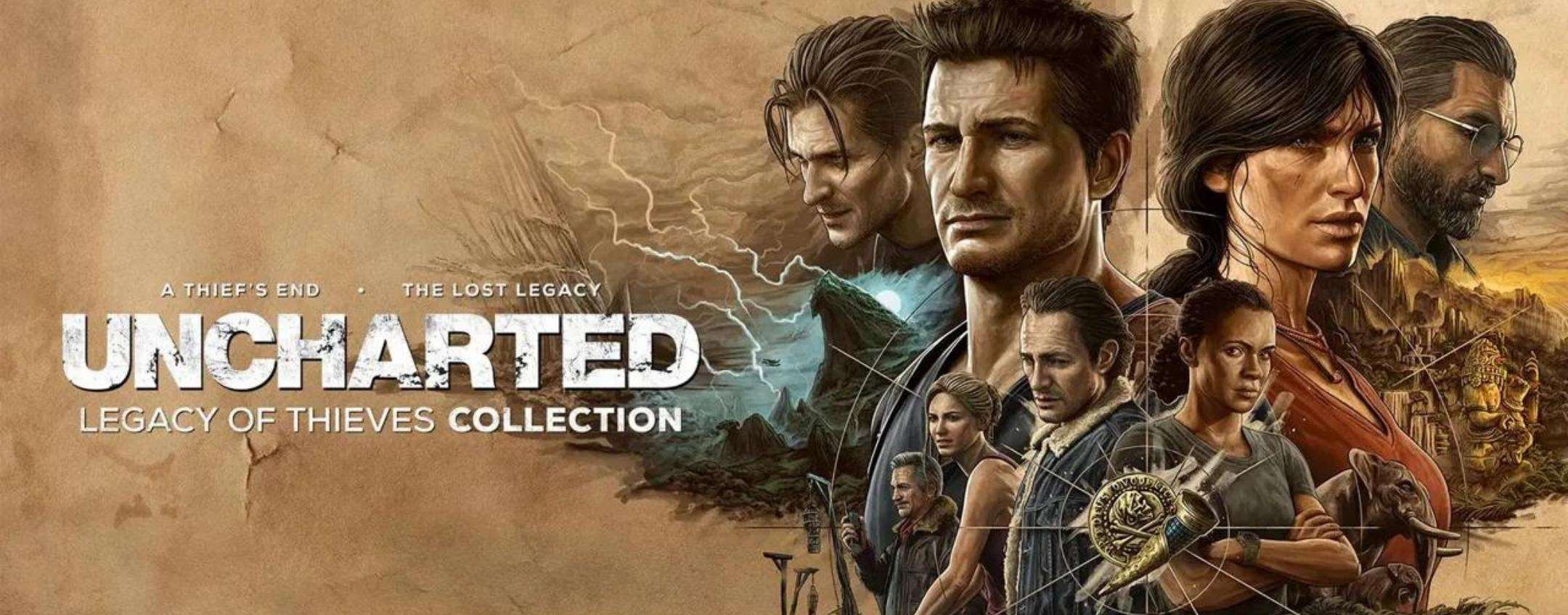 Uncharted: Raccolta L'Eredità dei ladri, su PS5 lo compri con poco