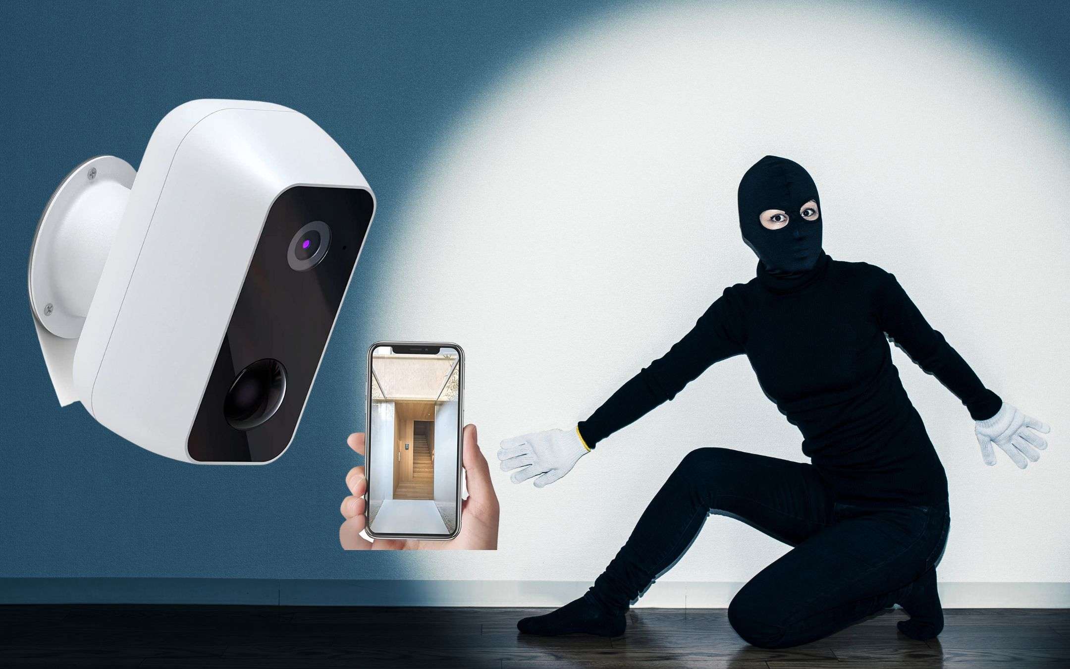 Videocamera di sorveglianza senza fili a prezzo PAZZESCO: 34€ (-50%)