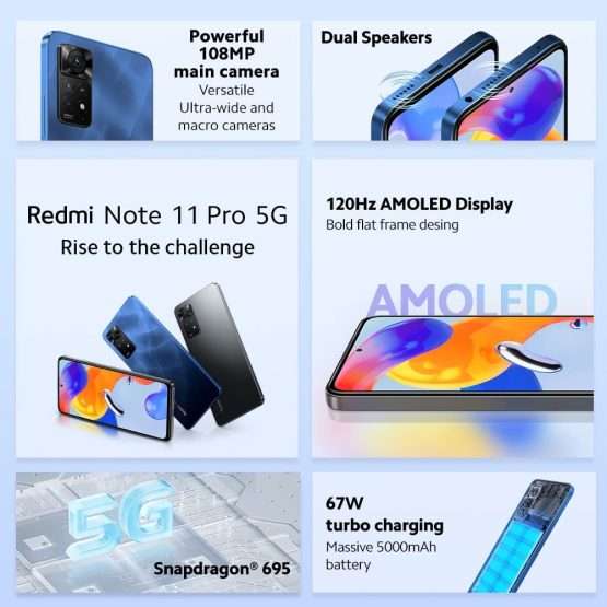 xiaomi redmi note 11 pro 5G