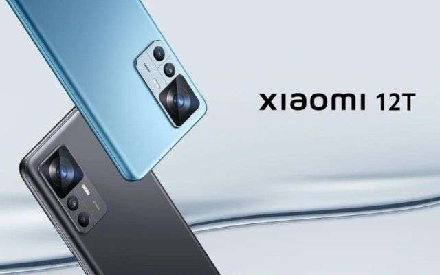 Xiaomi 12T e 12T Pro press render leak