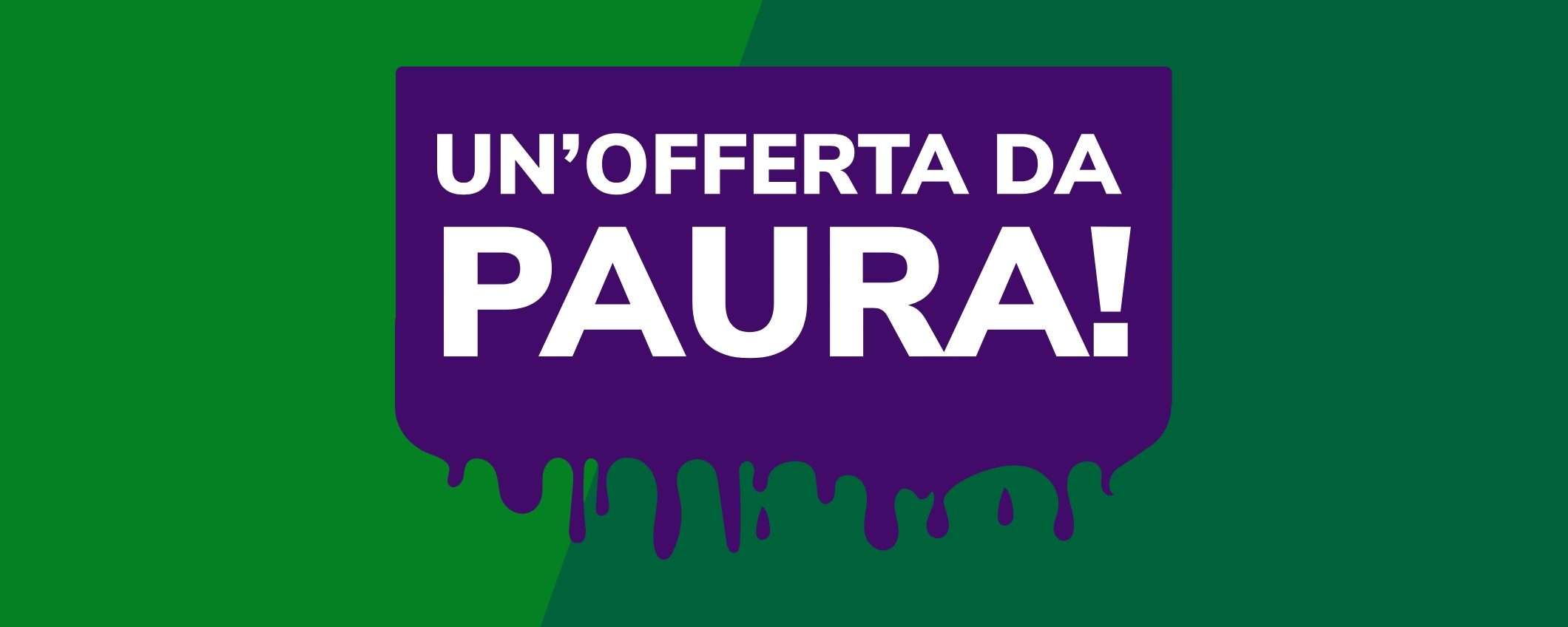 Very: PROMO DA PAURA 300GB a 9,99€ per tutti o quasi