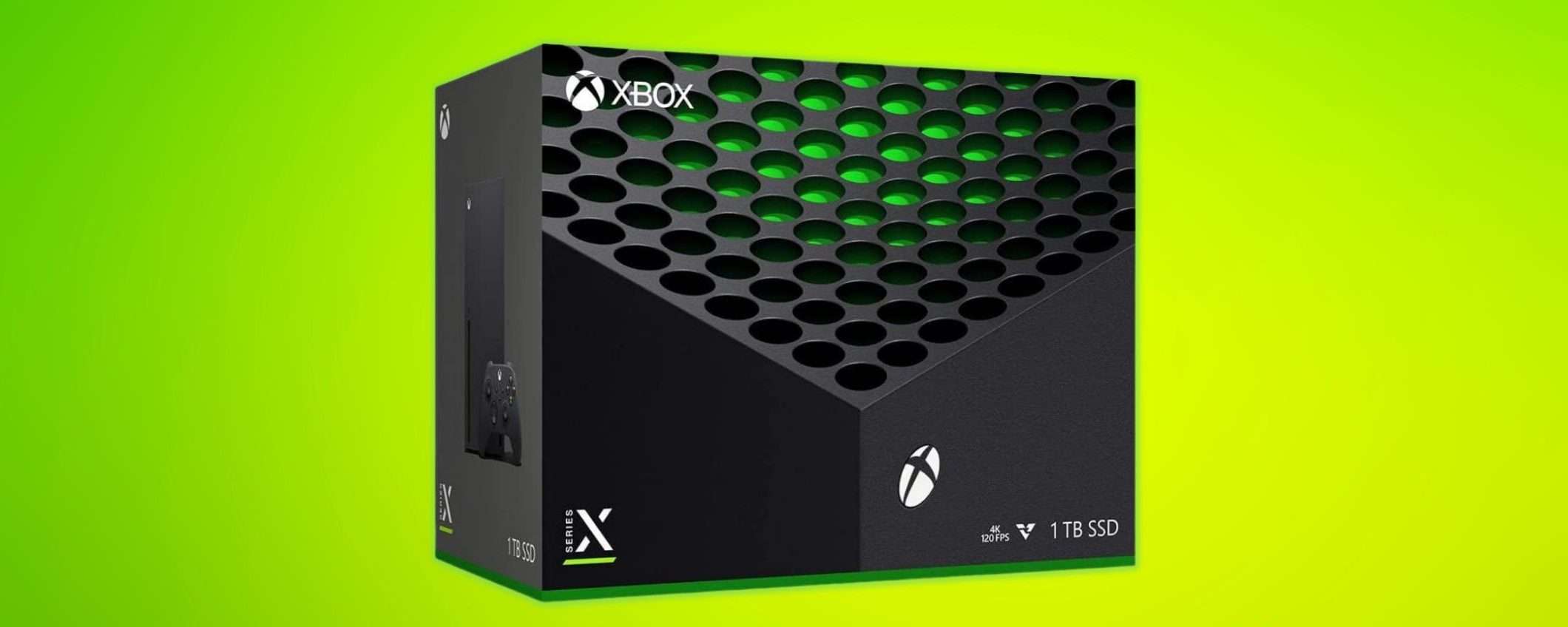 Xbox Series X su Amazon: acquistala ADESSO, la paghi 99€ al mese