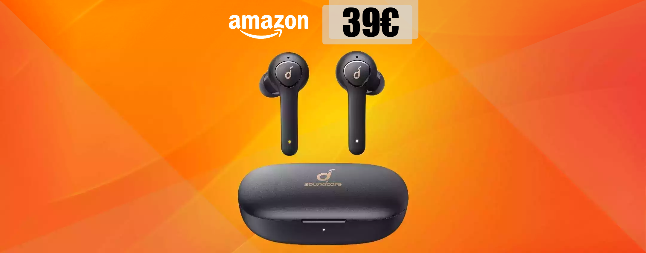 Auricolari in offerta LAMPO: 40 ore di musica POTENTISSIMA a 39€