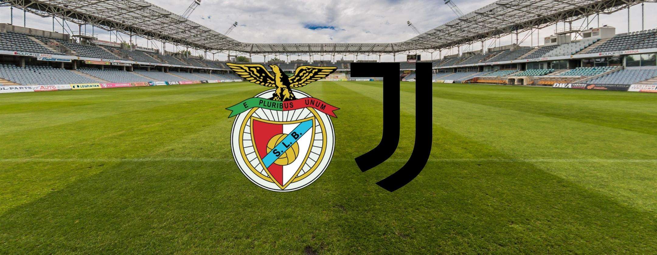 Benfica-Juventus: come vedere questa partita in streaming dall'estero