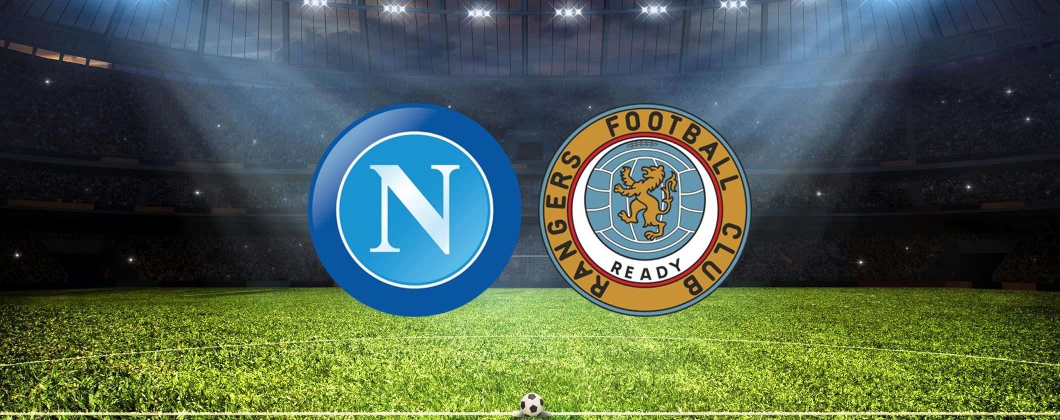 Come guardare Napoli-Rangers se sei all'estero in streaming