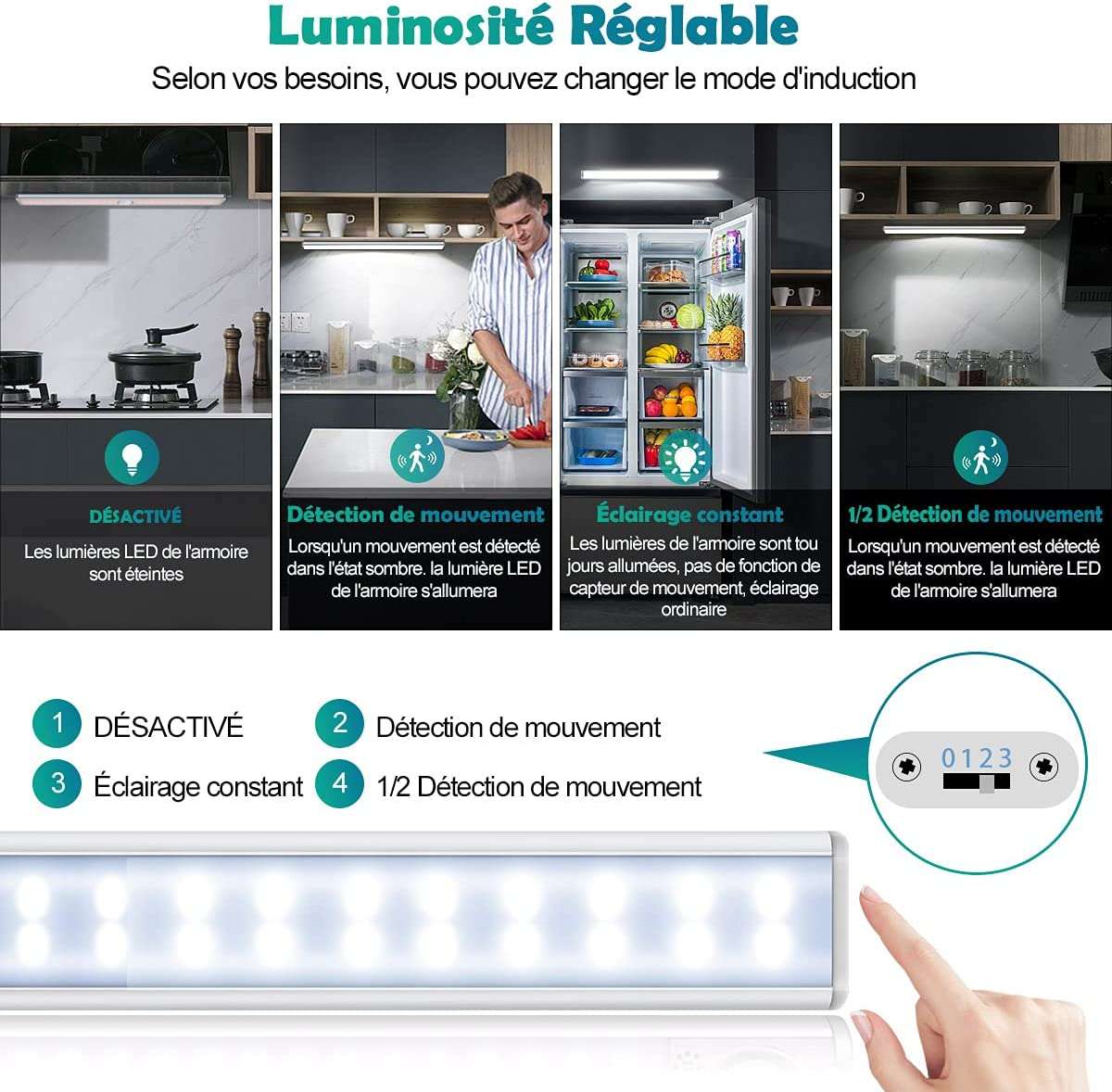 luce-ricaricabile-sensore-movimento-prezzo-minuscolo-modalita