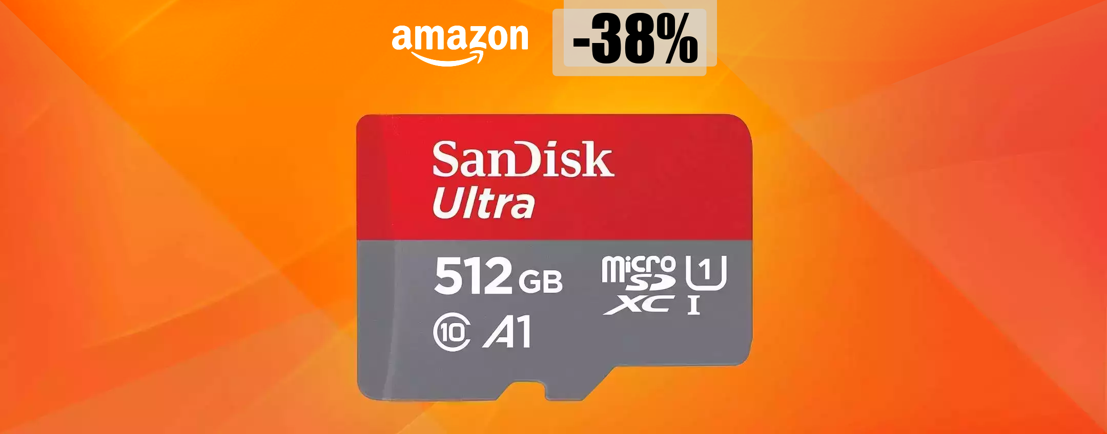 MicroSD SanDisk 512GB: questo PREZZONE la rende imperdibile (-44€)