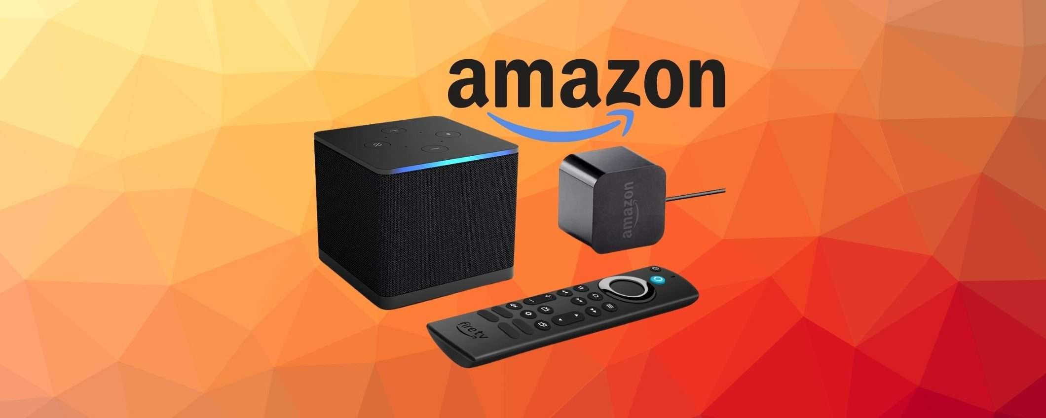 Nuovo Fire TV Cube: disponibile da oggi in Italia