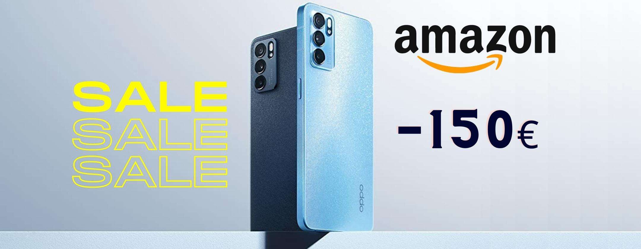 Oppo Reno6: PREZZACCIO Amazon, da prendere al volo