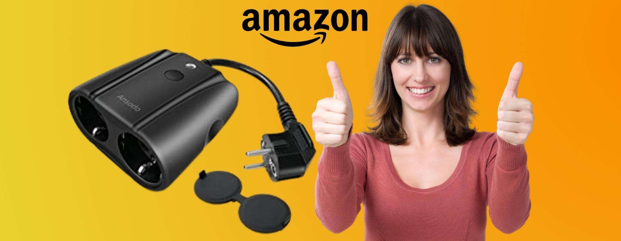 Presa WiFi da esterno: PREZZONE Amazon (-28%)