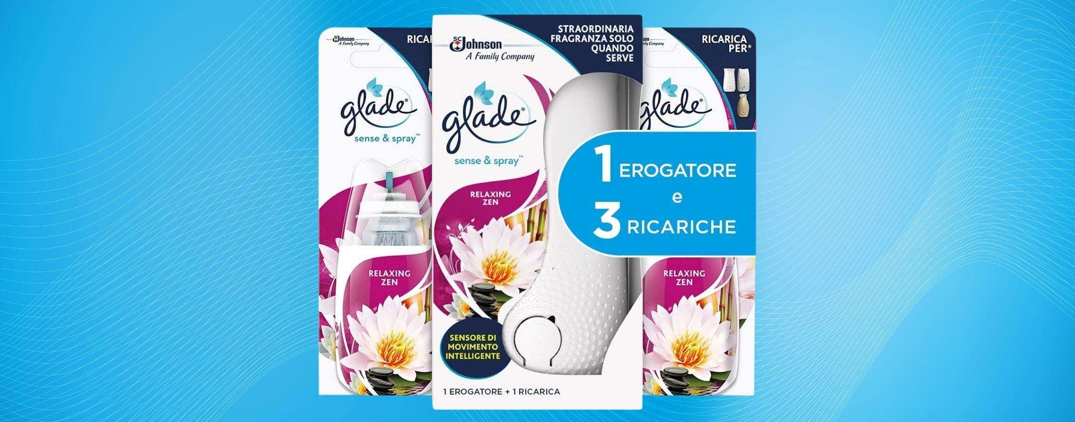 Profumatore Glade, il kit per avere casa perfetta (7,99€)