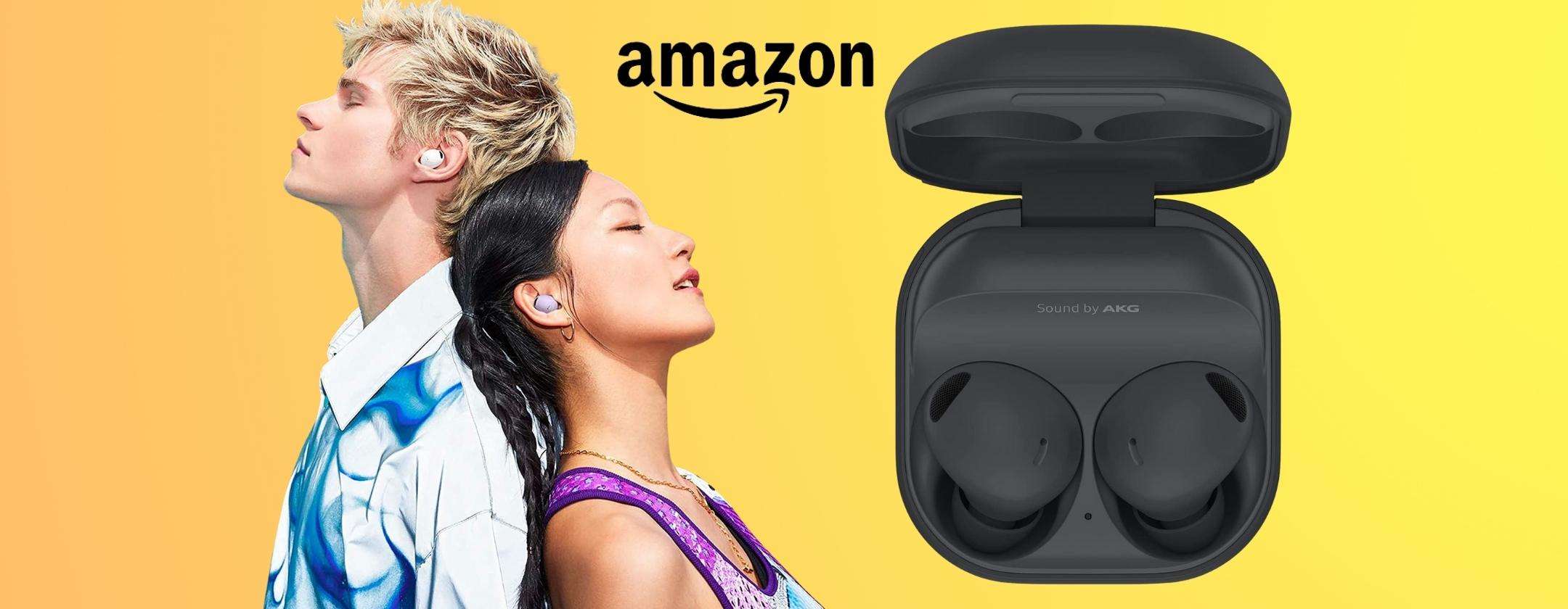 Samsung Galaxy Buds2 Pro: offerta SHOCK su Amazon (-30%)