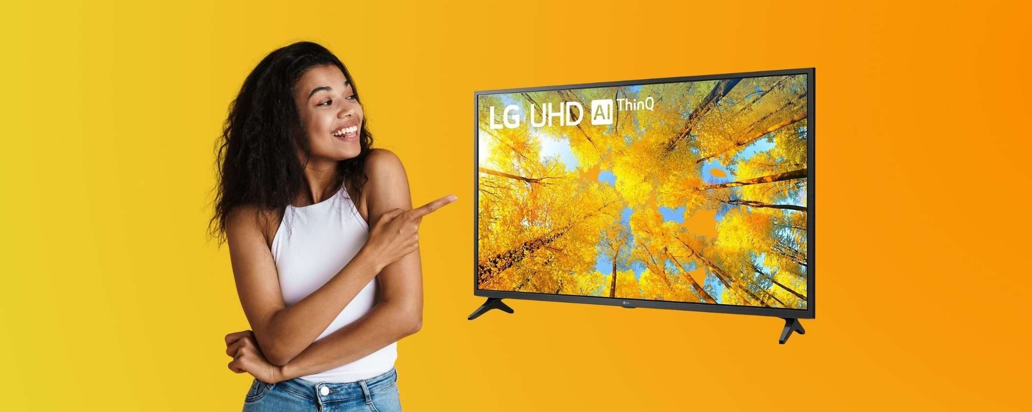 Smart TV LG: il sogno diventa realtà con il MAXI SCONTO di 200€