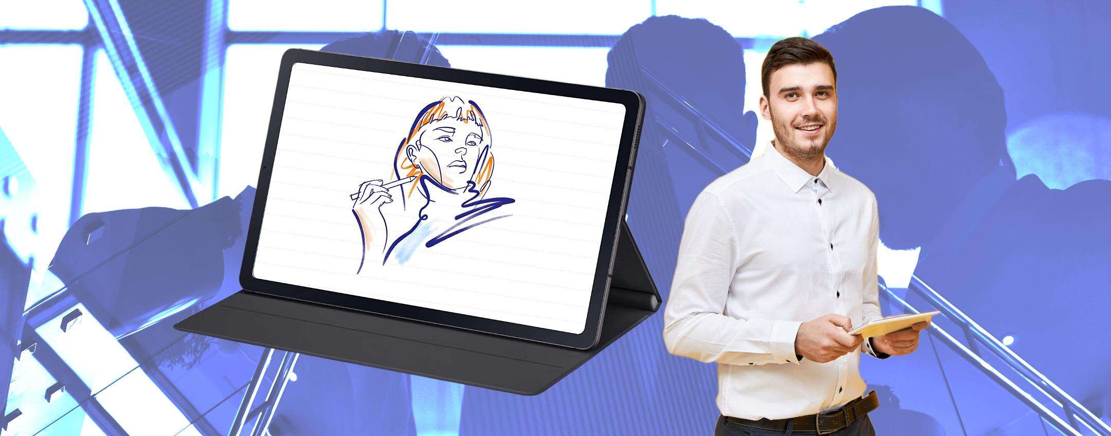 Tablet Samsung IMPERDIBILE: massima produttività con la S Pen (-90€)