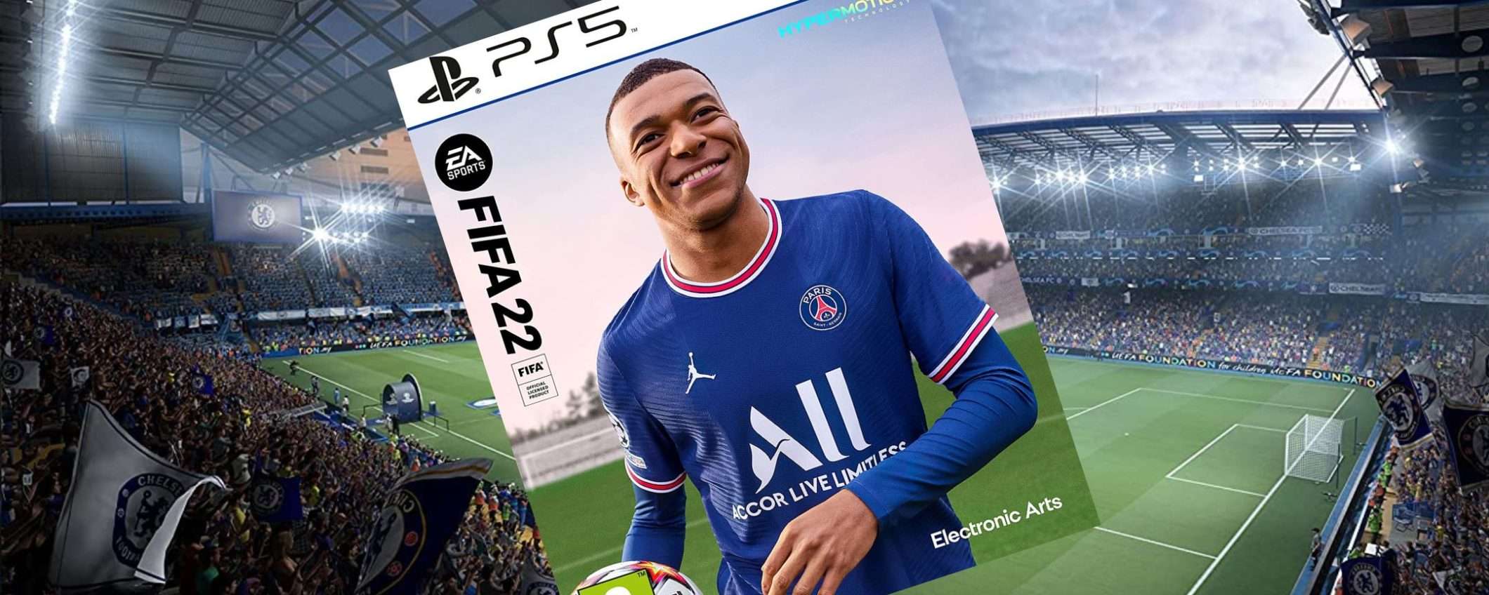 Sconto BOMBA del 64%: FIFA 22 per PS5 a 14€ su Amazon, solo ADESSO