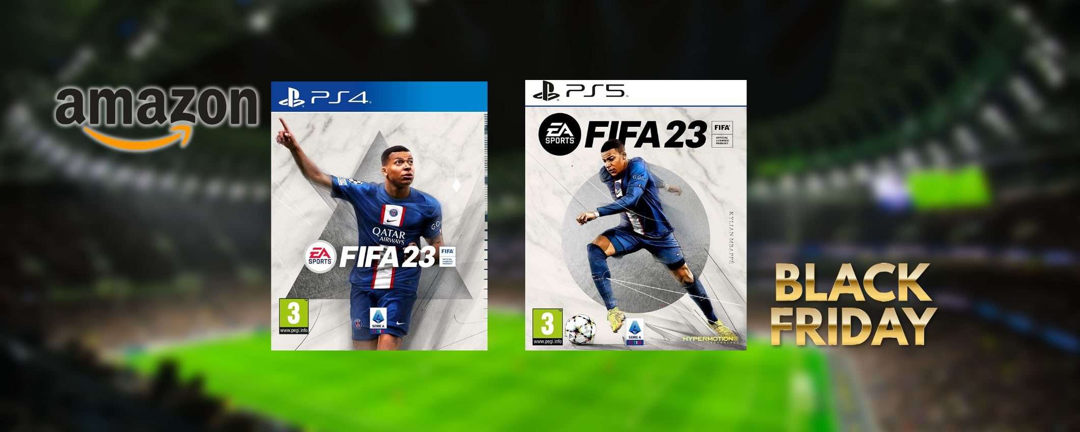 FIFA 23 per PS4 e PS5: crolla il prezzo per il Black Friday di Amazon