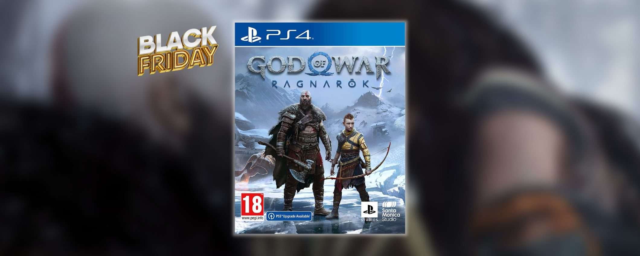 God of War Ragnarok: OFFERTONA Black Friday, solo 49 euro