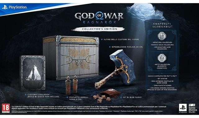 God of War Ragnarok collectors