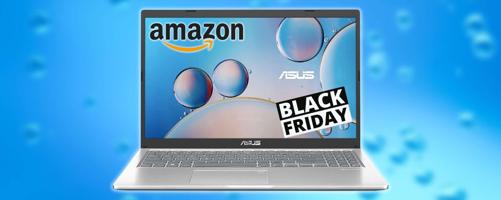 Amazon fa sul serio: laptop ASUS con i7 in sconto di 350€ per il Black Friday