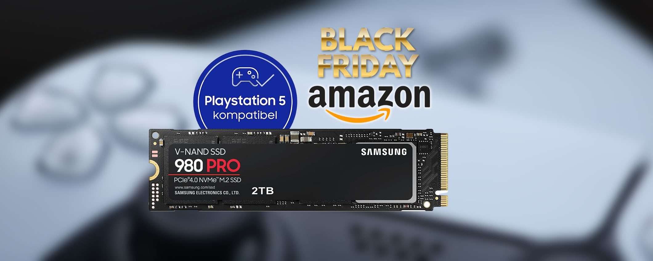 SSD da 2TB per PS5: strepitosa offerta Black Friday, risparmi 250 euro