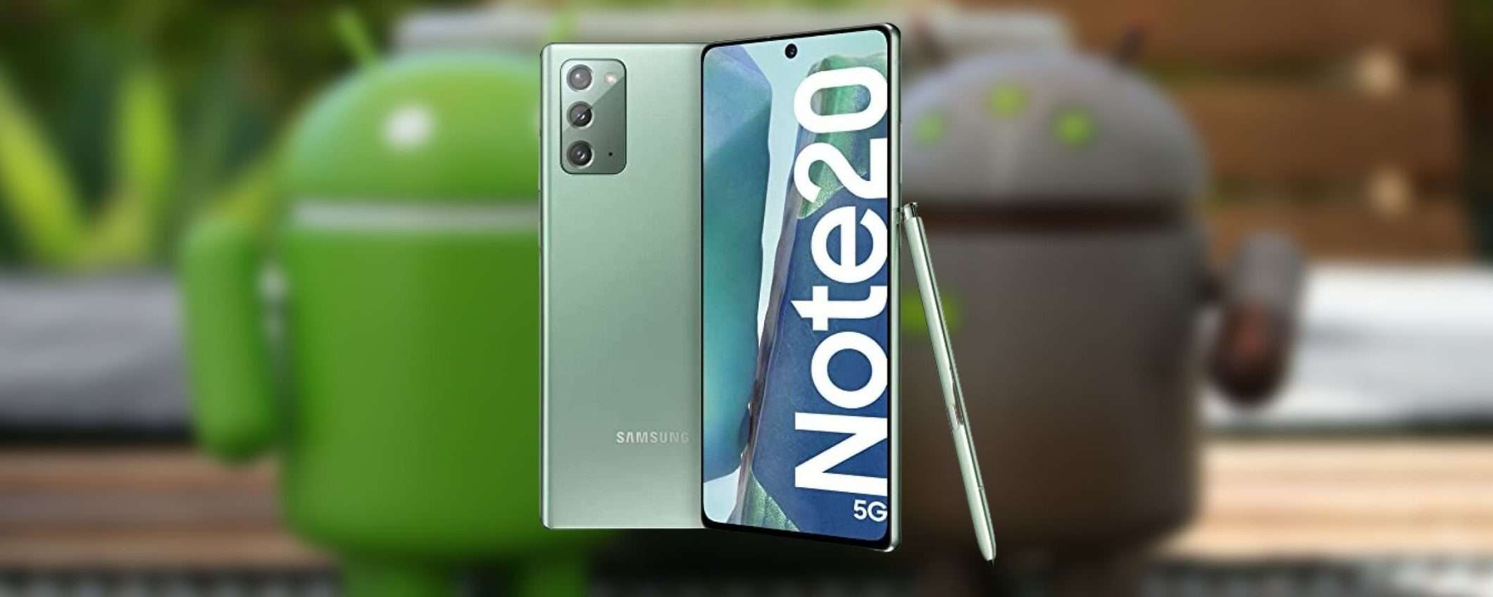 Samsung Galaxy Note 20 e Note 20 Ultra ricevono l'update ad Android 13