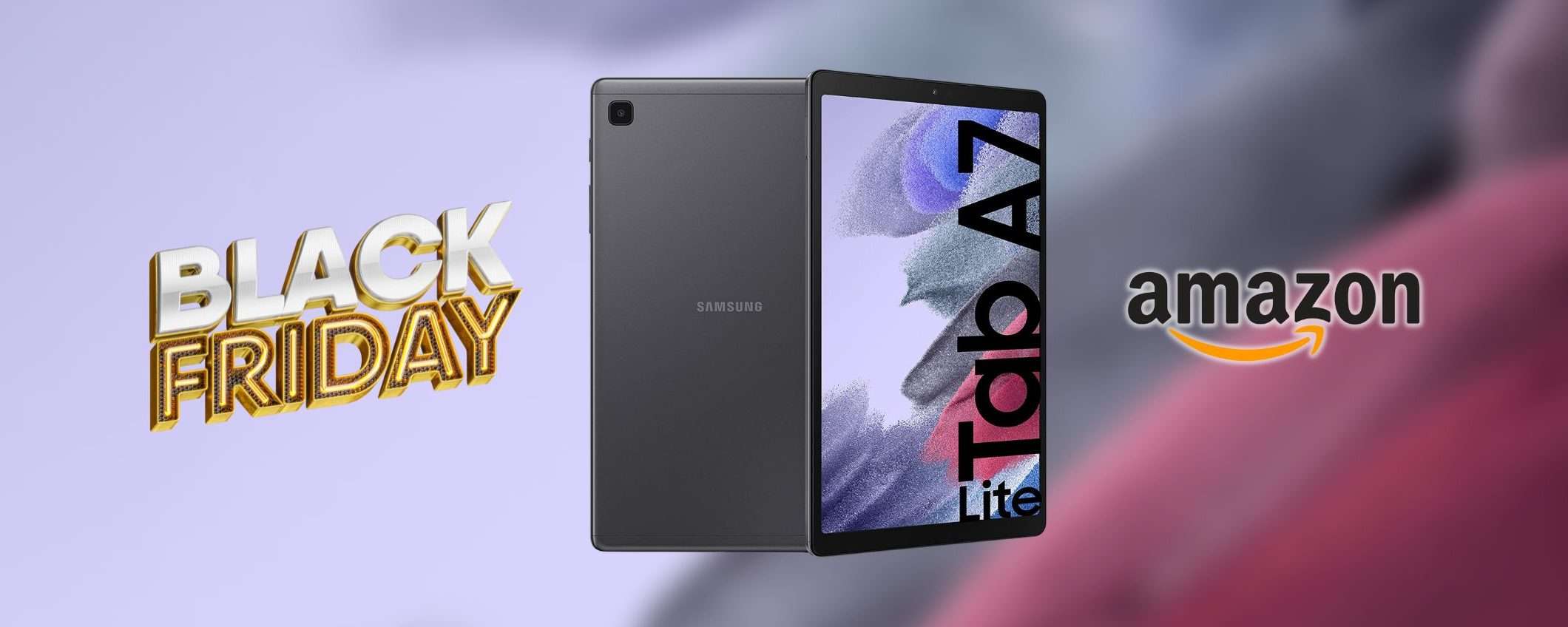 Samsung Galaxy Tab A7 Lite: CROLLO Black Friday, costa solo 103€