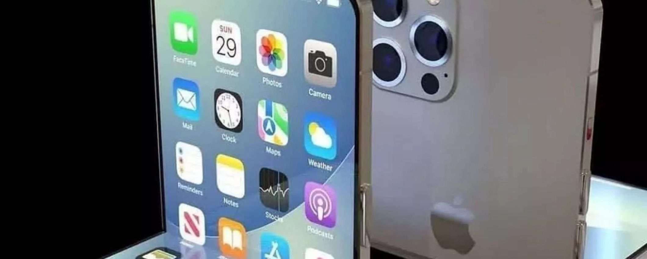 Uno YouTuber ha realizzato l'iPhone pieghevole 