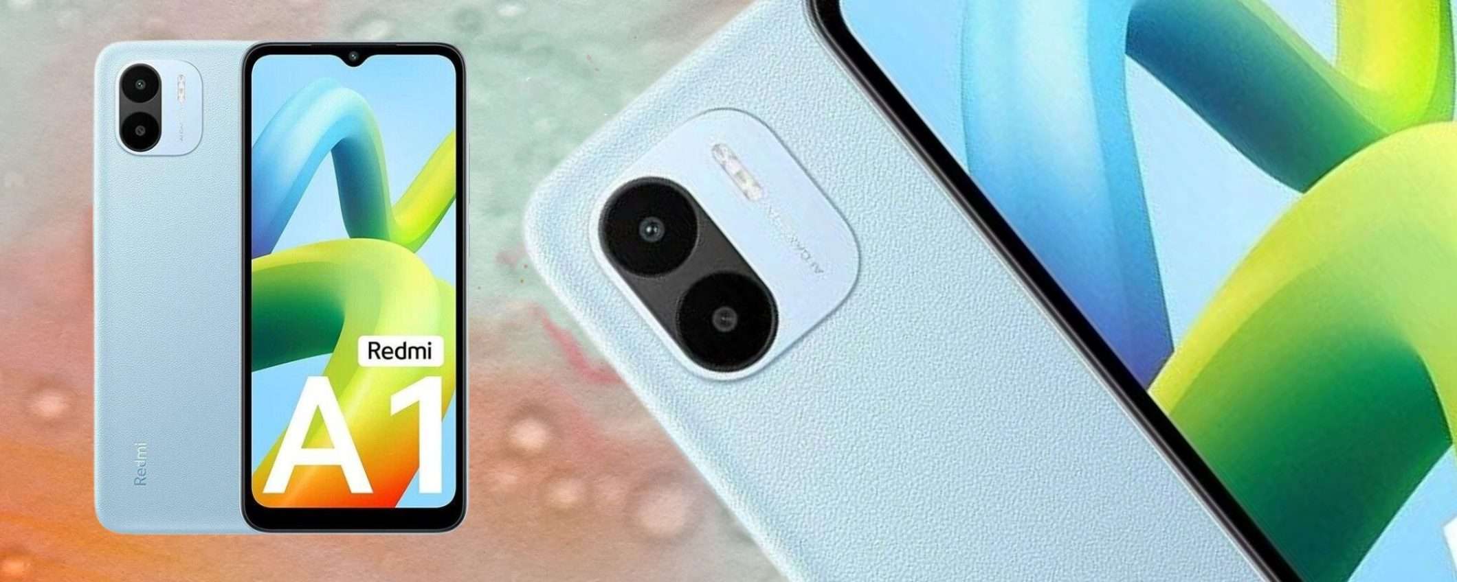 Xiaomi Redmi A1 2022 a 85€: ampio display, doppia fotocamera e 5000 mAh