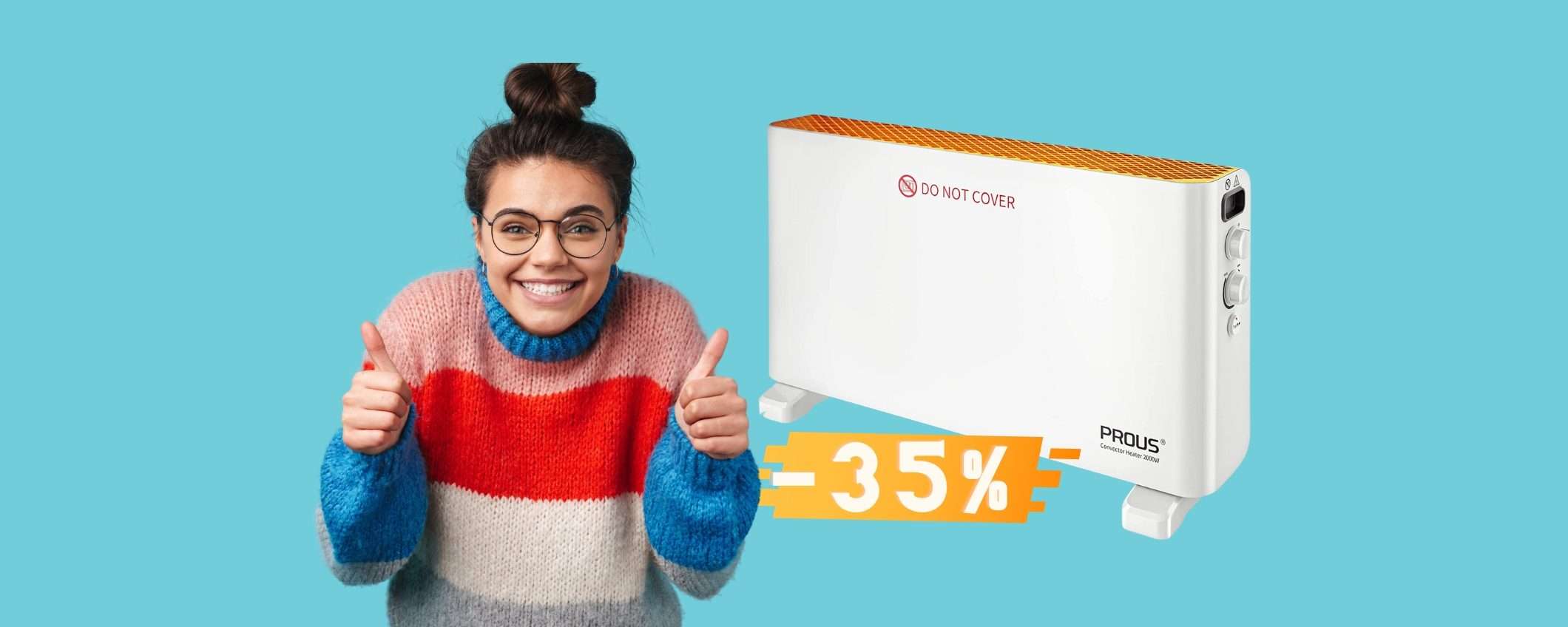 Abbatti i consumi con questa stufa elettrica PAZZESCA al 35% in MENO