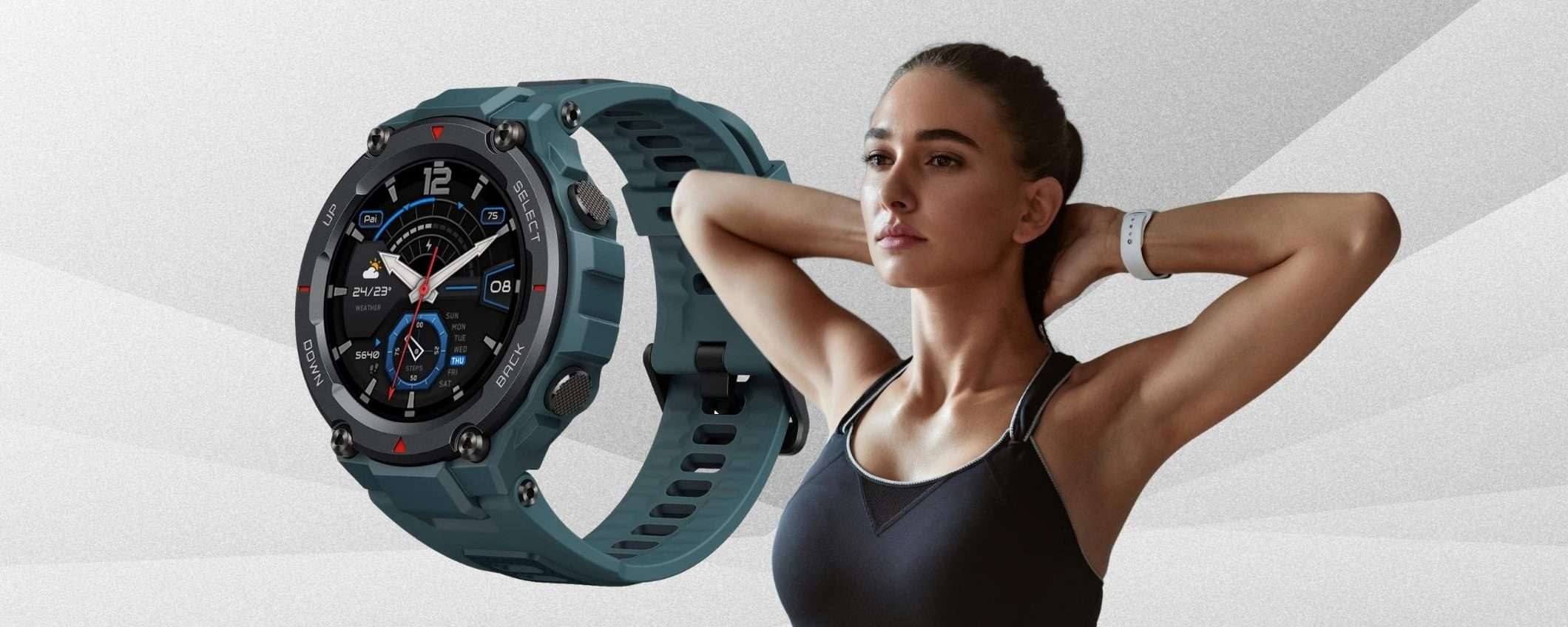 Amazfit T-Rex Pro: prezzo SGRETOLATO dello smartwatch INDISTRUTTIBILE