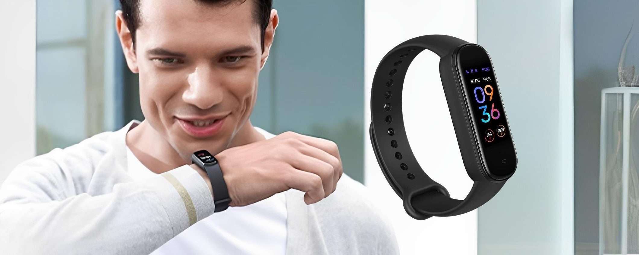 Amazfit Band 5, salute e benessere al polso: 23€ con il Black Friday