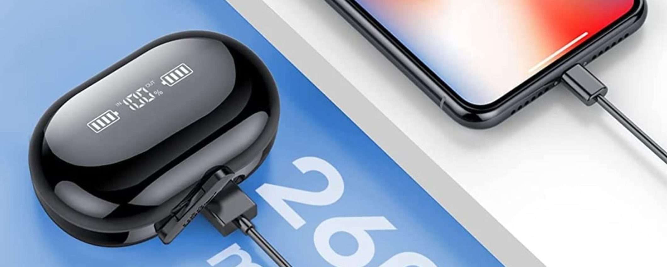 Gli auricolari con powerbank a 12€ sono da avere: GENIALATA 2 in 1 (-48%)