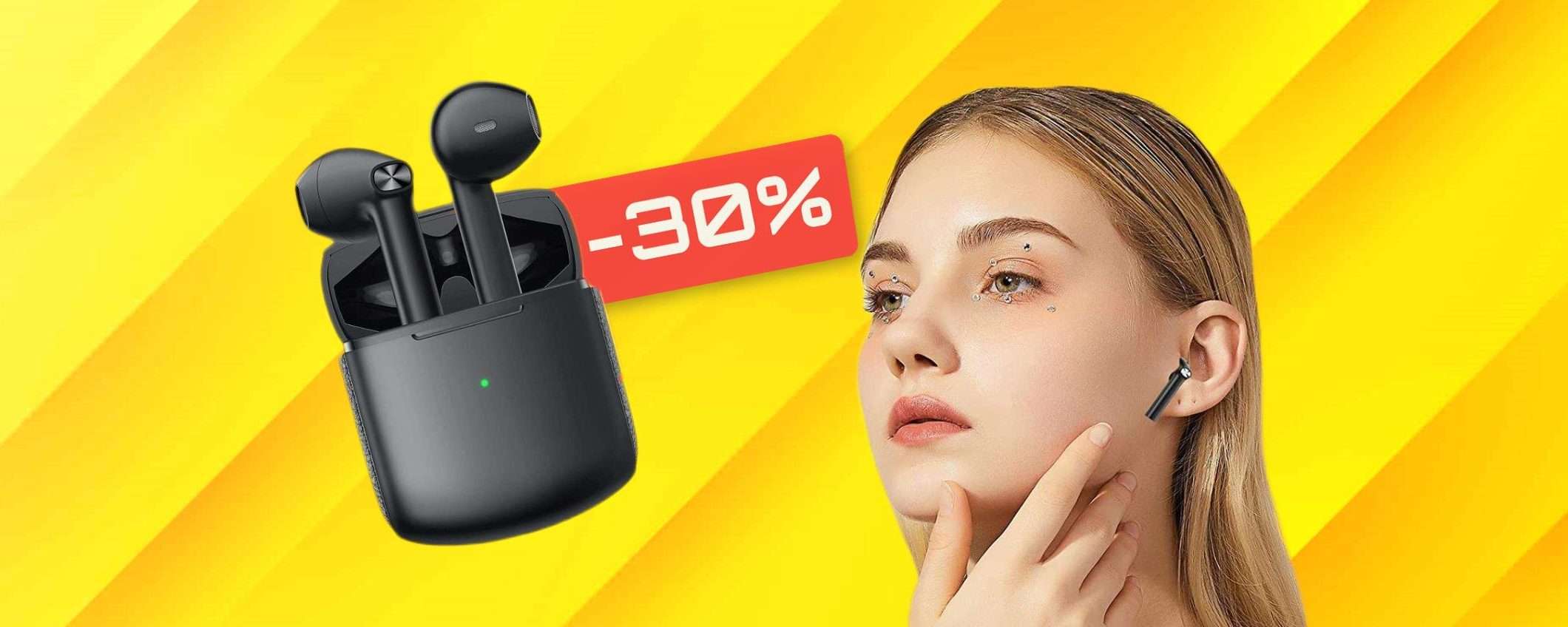 Auricolari dal suono MOZZAFIATO ad appena 20€: provare per credere