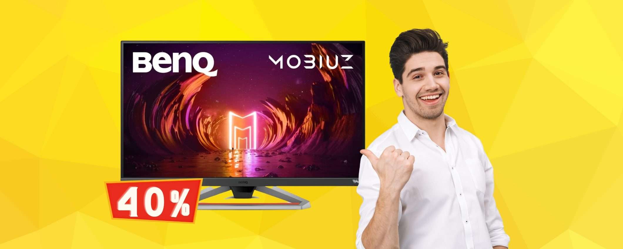 BenQ: monitor da gaming SPETTACOLARE al 40% su Amazon