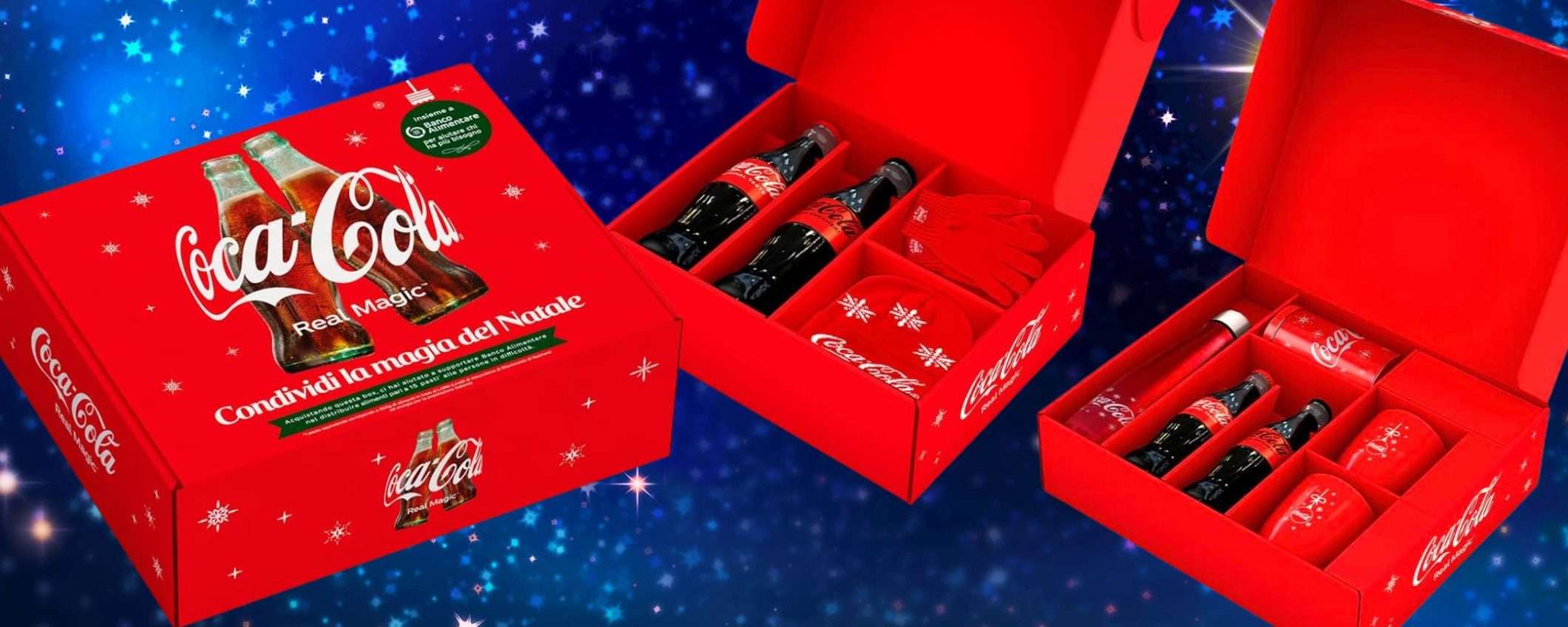 Box natalizie di Coca Cola in edizione LIMITATA: preordine su Amazon (da 11€)