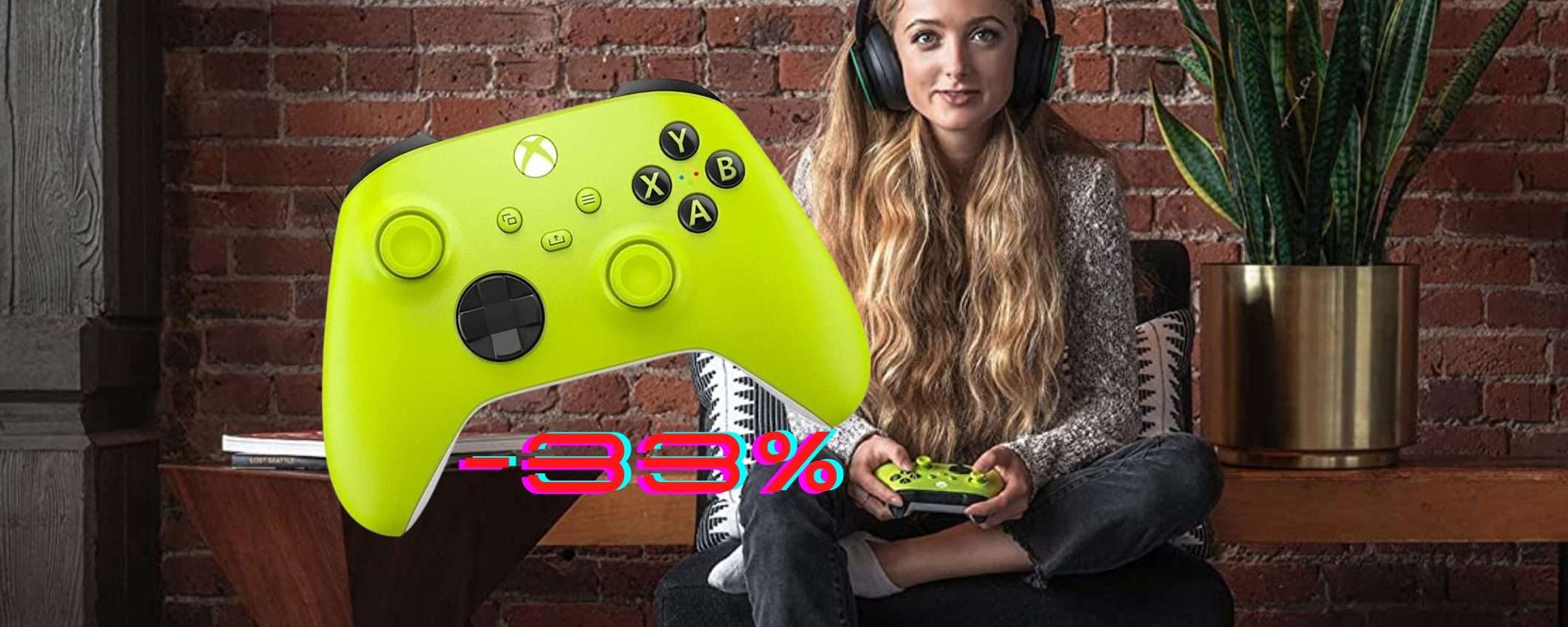 Controller wireless per Xbox, PC e Android a prezzo REGALO su Amazon