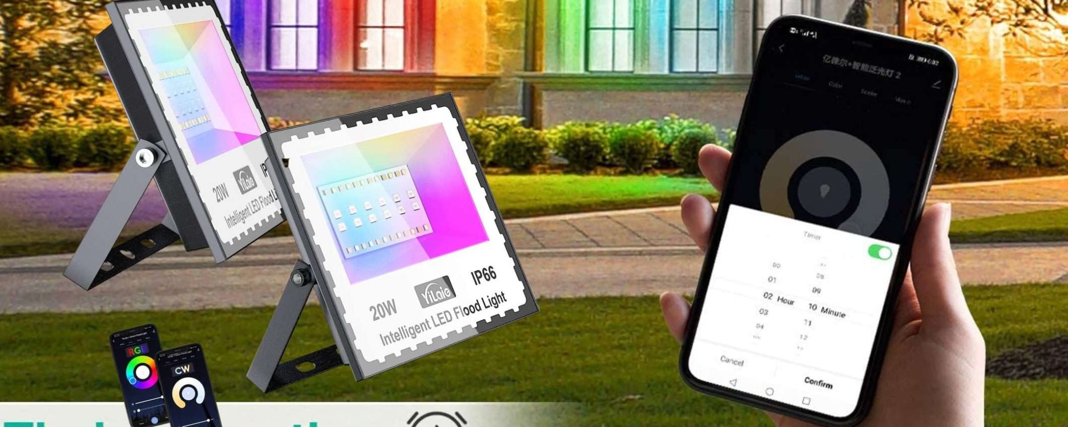 Faro SMART multicolore a 7€: sconto BOMBA limitato su Amazon