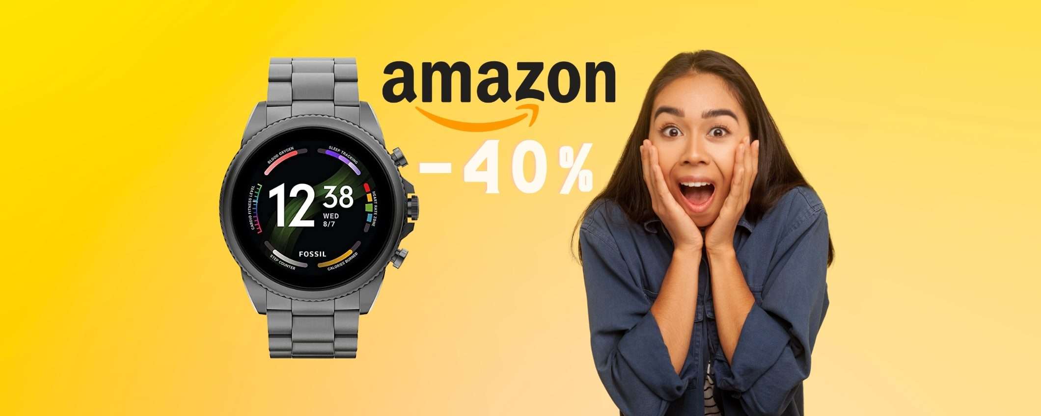 Fossil Gen 6: lo smartwatch più elegante a prezzo da CAPOGIRO (-40%)