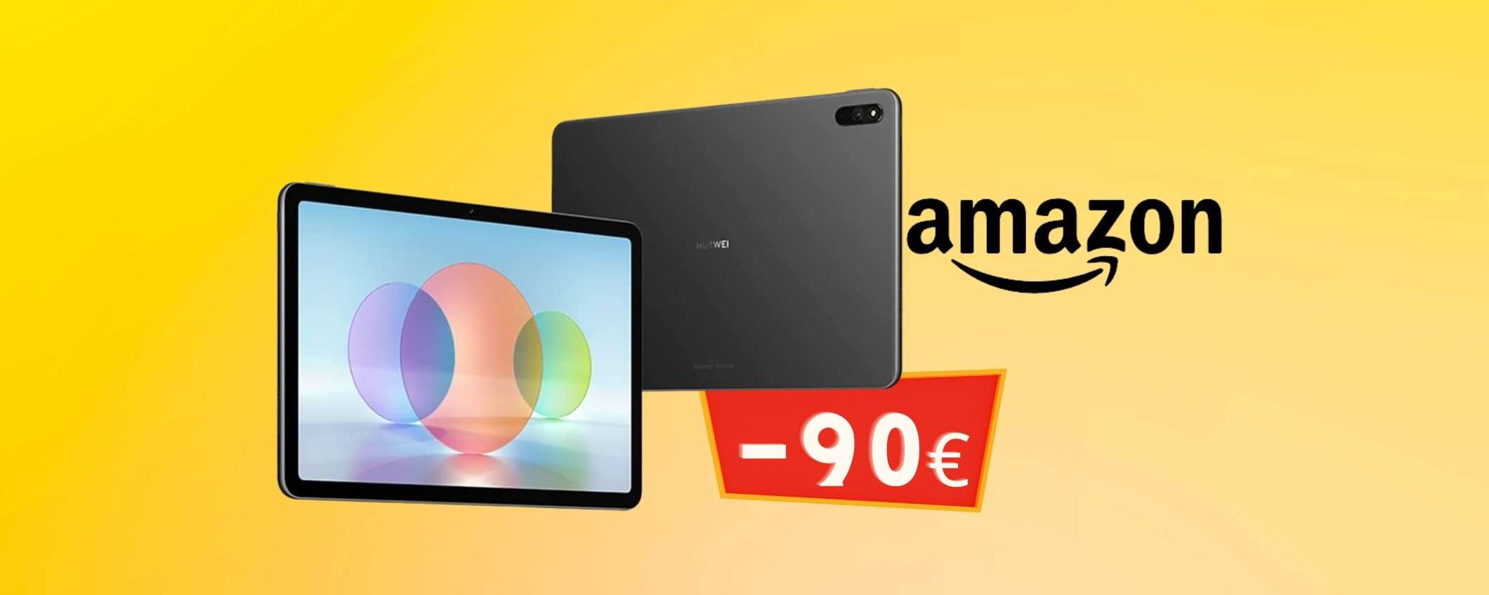 Huawei MatePad a 90€ in MENO: offerta da prendere al volo