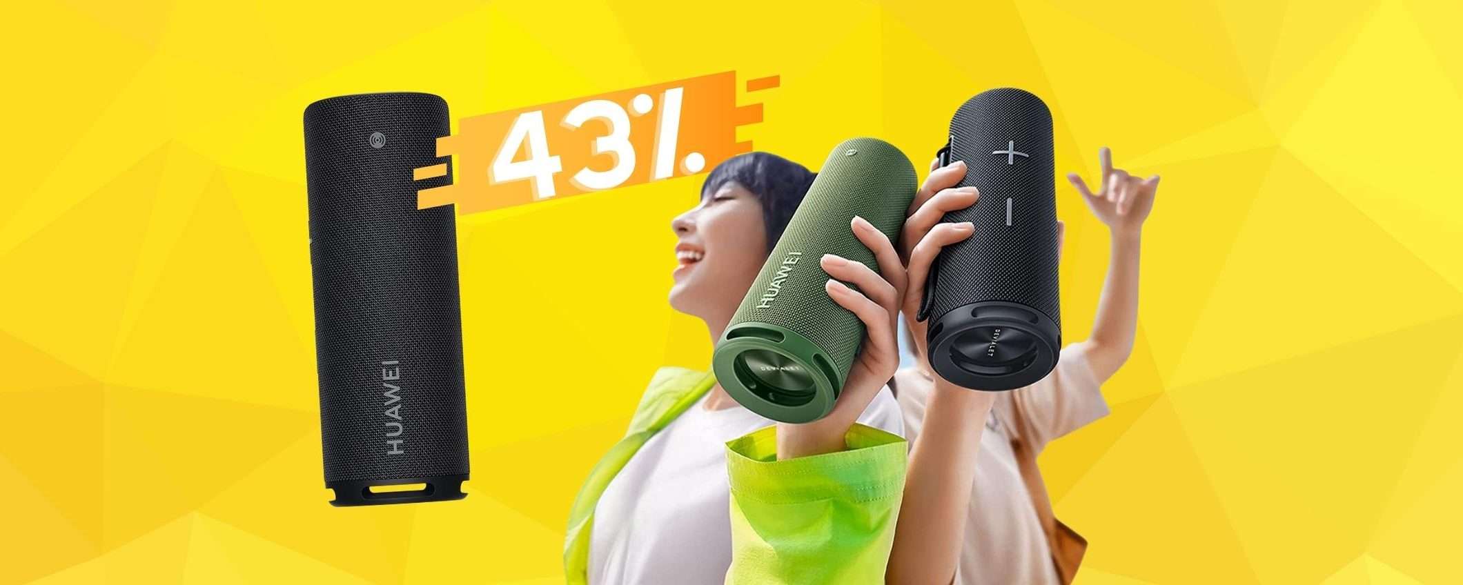 HUAWEI Sound Joy: speaker Bluetooth portatile a prezzo SHOCK