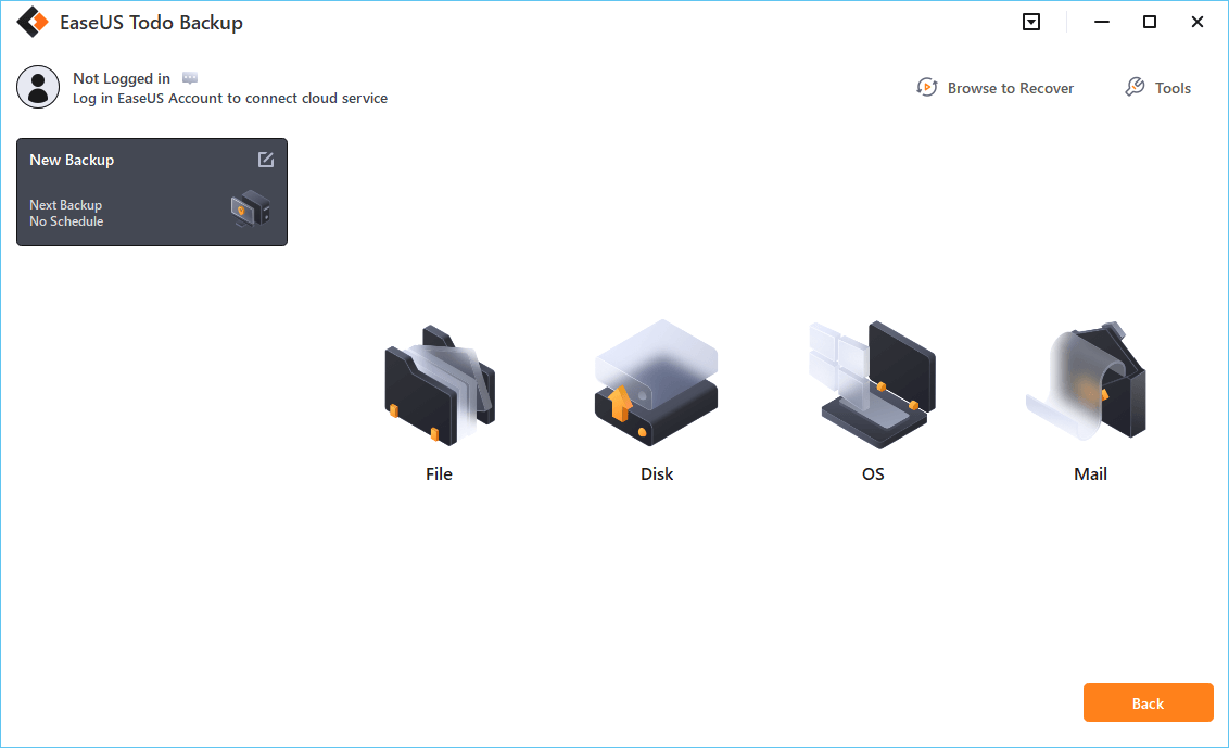 EaseUS Todo Backup: step 02